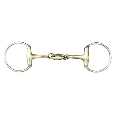 Doppelt gebrochene Trense 16 mm aus Neusilber HKM Doppelt gebrochene Trense 16 mm aus Neusilber HKM