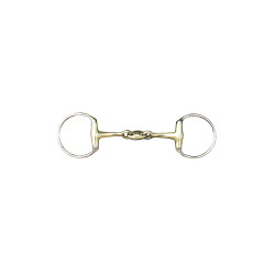 Doppelt gebrochenes Gebiss 18 mm aus Neusilber HKM Doppelt gebrochenes Gebiss 18 mm aus Neusilber HKM