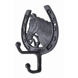 HKM Trensenhalter Pferdekopf aus Messing HKM Trensenhalter Pferdekopf aus Messing