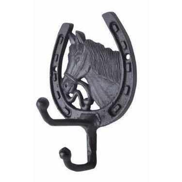 HKM Trensenhalter Pferdekopf aus Messing HKM Trensenhalter Pferdekopf aus Messing