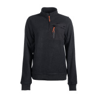 Pullover Teddyfleece Unisex HKM Schwarz