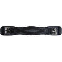 Gurtsattel Gel PVC Snap HKM Schwarz