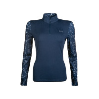 Funktions-T-Shirt Monaco Style HKM Salbei Lila