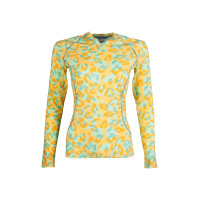 T-Shirt Clolour Breeze Langarm HKM Milchiges Orange