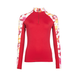 Funktions-T-Shirt Essentials Flower HKM Rot / Pink