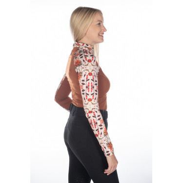 Funktions-T-Shirt Essentials Flower HKM Braun / Kupfer Funktions-T-Shirt Essentials Flower HKM Braun / Kupfer