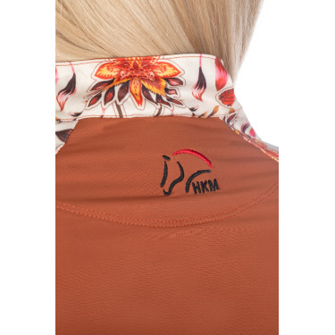 Funktions-T-Shirt Essentials Flower HKM Braun / Kupfer Funktions-T-Shirt Essentials Flower HKM Braun / Kupfer