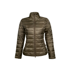 Allure Daunenjacke HKM Olivgrün Gr&uuml;n