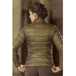 Allure Daunenjacke HKM Olivgrün Gr&uuml;n