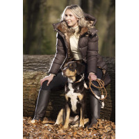 Dressurleine für Hunde Anam Cara Seil HKM Brandy Braun Dressurleine für Hunde Anam Cara Seil HKM Brandy Braun