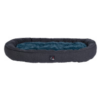 Hondenbed Anam Cara ovaal HKM Dunkelblau / Petrol