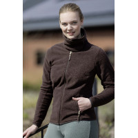 Fleecejacke Basil HKM Dunkelbraun Fleecejacke Basil HKM Dunkelbraun