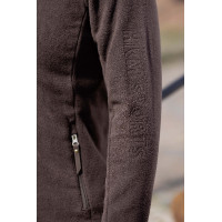 Fleecejacke Basil HKM Dunkelbraun Fleecejacke Basil HKM Dunkelbraun