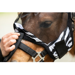 Fliegenschutzmaske Zebra Shetty HKM Fliegenschutzmaske Zebra Shetty HKM