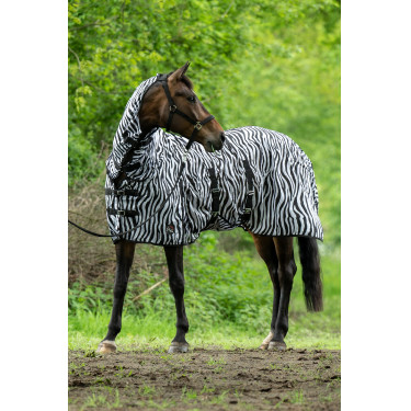 Fliegenabwehr-Decke und Halsteil Zebra HKM Fliegenabwehr-Decke und Halsteil Zebra HKM