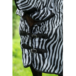 Fliegenabwehr-Decke und Halsteil Zebra HKM Fliegenabwehr-Decke und Halsteil Zebra HKM