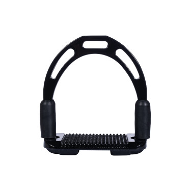Ultra Safety Aluminium Steigbügel HKM Schwarz