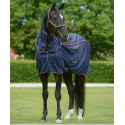 Therapy Mesh Halsstück Bucas Marine / Orange Blau