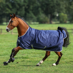 Bucas Freedom Turnout-Decke 150g Marine / Silber Blau