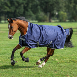 Bucas Freedom Turnout High Neck 150g Decke Marine / Silber Blau