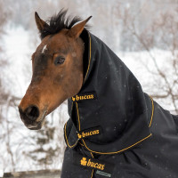 Halsschutz Bucas Irish Combi Neck 300g Schwarz / Gold