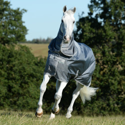 Halsabdeckung Bucas Smartex Combi Neck Eisentor Grau