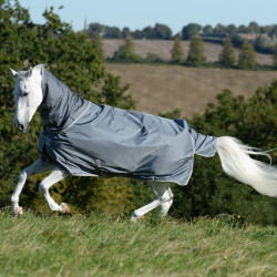 Halsabdeckung Bucas Smartex Combi Neck Eisentor Grau