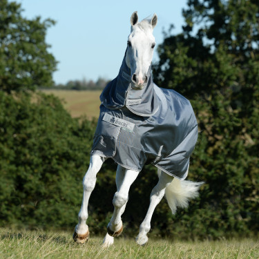 Halsdecke Bucas Smartex Combi Neck 300g Eisentor Grau Halsdecke Bucas Smartex Combi Neck 300g Eisentor Grau