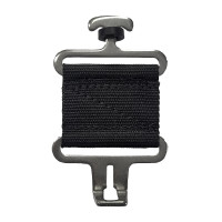 Brusterweiterung Bucas mit T-Haken Schwarz