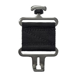 Brusterweiterung Bucas mit T-Haken Schwarz