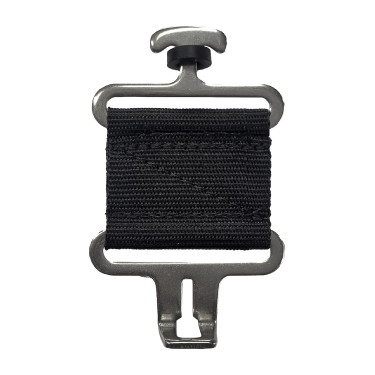 Brusterweiterung Bucas mit T-Haken Schwarz