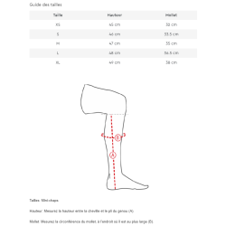 Mini-Chaps aus Leder Comet B Vertigo Mini-Chaps aus Leder Comet B Vertigo