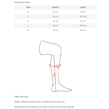 Mini-Chaps aus Leder Comet B Vertigo Mini-Chaps aus Leder Comet B Vertigo