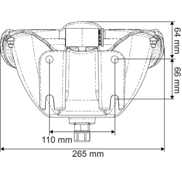Tränke Polyself PF2 mit horizontaler Klappe La Gée