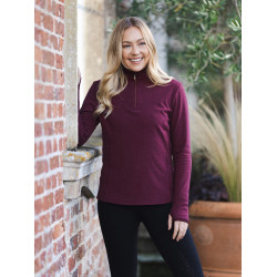 LeMieux Faye Fleece Merlot Rot