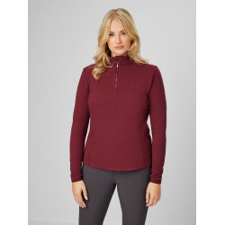 LeMieux Faye Fleece Merlot Rot