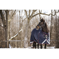 LeMieux Kudos 350 g Outdoor-Decke Marineblau LeMieux Kudos 350 g Outdoor-Decke Marineblau