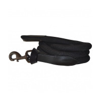 Longe Seil Canter Schwarz / schwarze Schnallen
