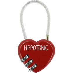 Hippotonic Herz Vorhängeschloss