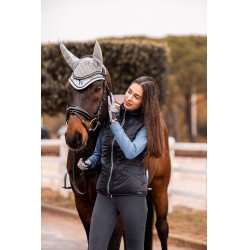 Ärmellose Daunenweste Cameron Damen Horze Dunkelmarine Blau