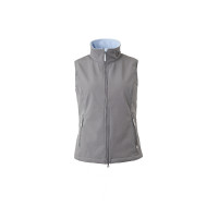 Ärmellose Softshell-Weste Trisha Damen Horze Rauchperlgrau