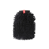 Gant de pansage en microfibre Horze Noir