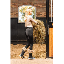 Thermohose Vollbesatz Mira Damen Horze Schwarz