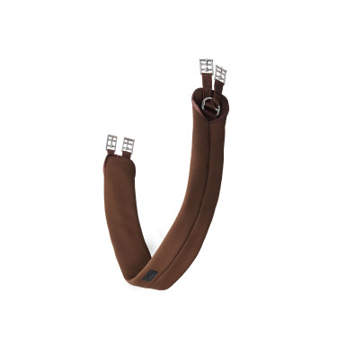 Neopren-Gurt Cavtat mit scheuerfreier Schließe Horze Kastanienbraun Demitasse