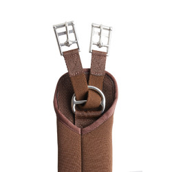 Neopren-Gurt Cavtat mit scheuerfreier Schließe Horze Kastanienbraun Demitasse