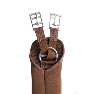 Neopren-Gurt Cavtat mit scheuerfreier Schließe Horze Kastanienbraun Demitasse