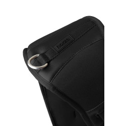 Neopren-Dressurgurt Varna mit Elastik von Horze Schwarz