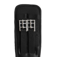 Neopren-Dressurgurt Varna mit Elastik von Horze Schwarz