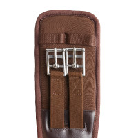 Neopren-Dressurgurt Varna mit Elastik von Horze Schwarz