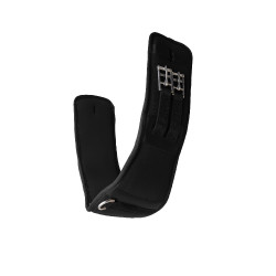 Neopren-Dressurgurt Varna ohne Elastik Horze Schwarz Neopren-Dressurgurt Varna ohne Elastik Horze Schwarz